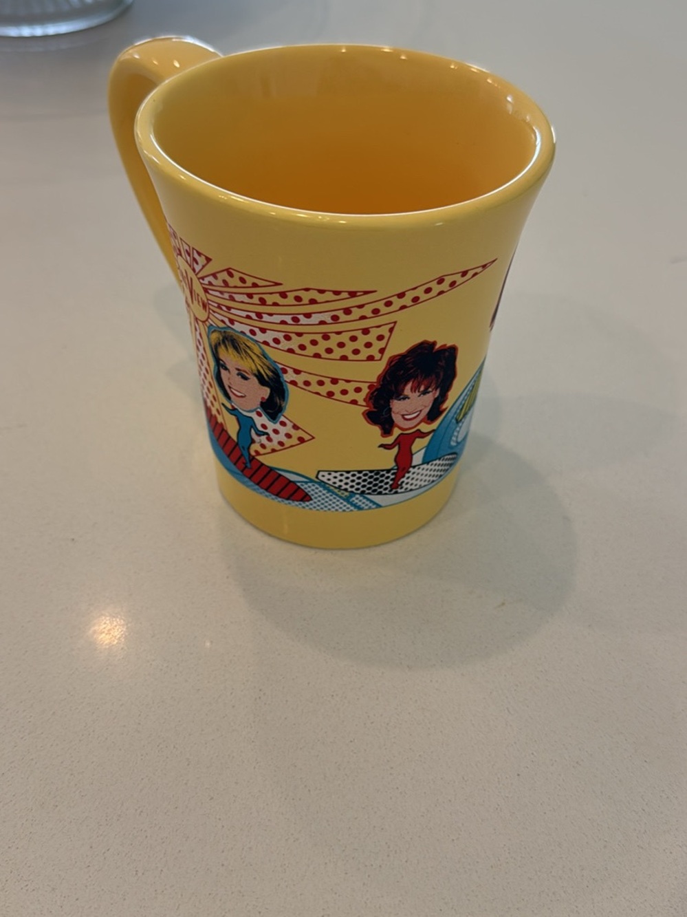 The View Yellow Mug with the OG CAST Design